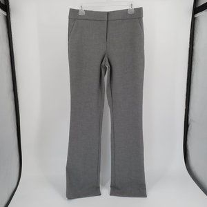 J. Crew 365 Women's Edie Mid-Rise Trouser Pants Size 8T - Heather Gray